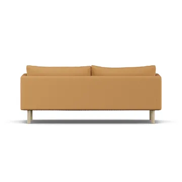 Linnevik sofa - Jump Honey 1959-hvitoljet eik, 3-seters, uten skjørt - 1898
