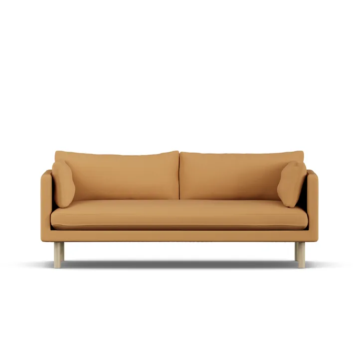 Linnevik sofa - Jump Honey 1959-hvitoljet eik, 3-seters - 1898