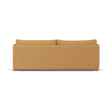 Linnevik sofa - Jump honey 1959-hvitoljet eik, 4-seters, med skjørt - 1898