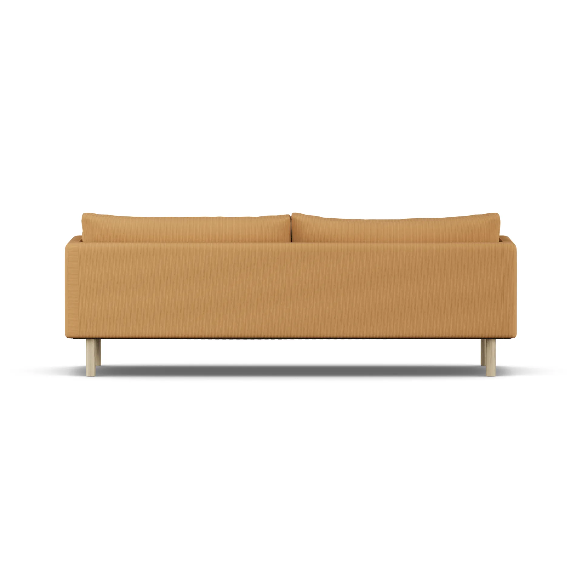 Linnevik sofa, Jump Honey 1959-hvitoljet eik, 4-seters, uten skjørt 1898