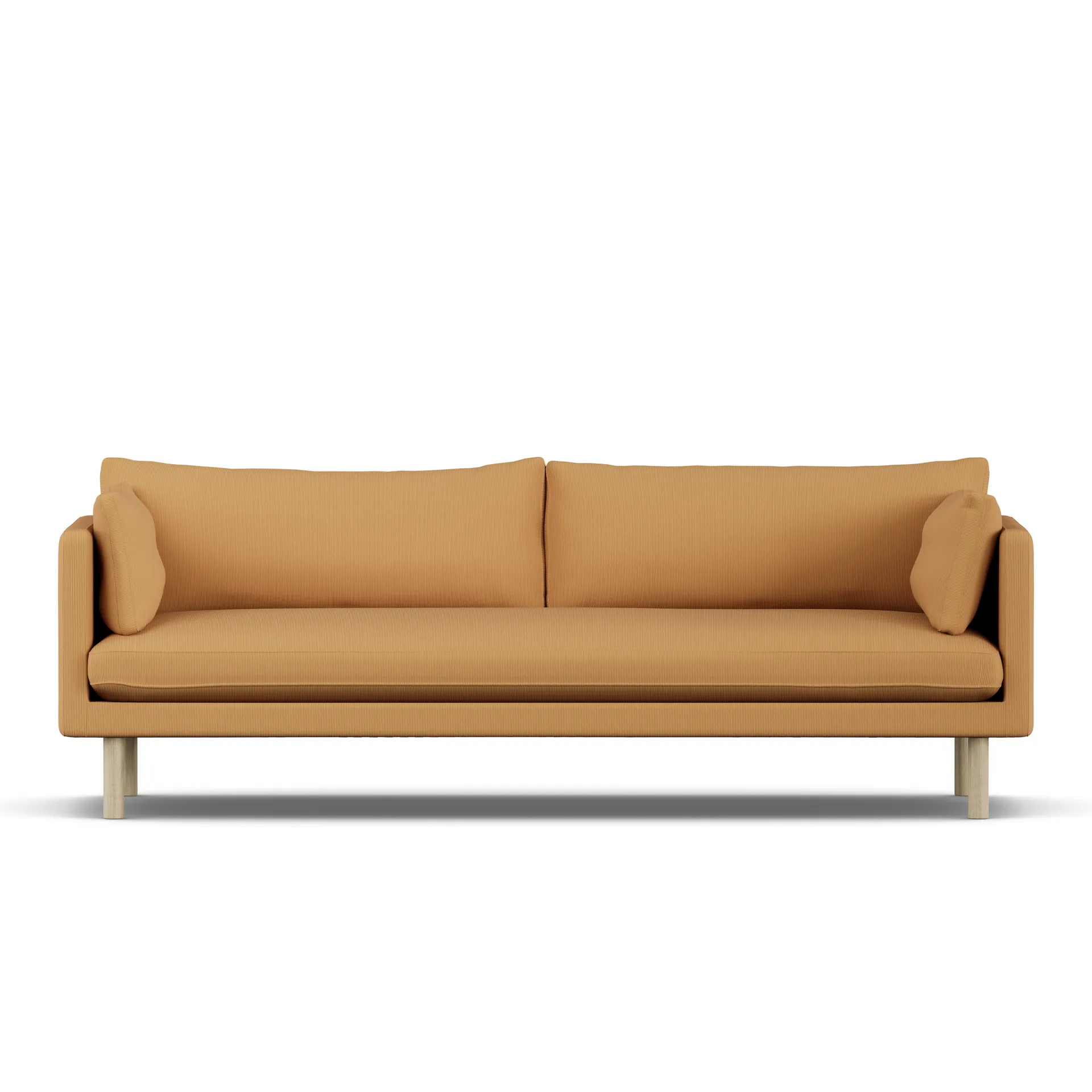 Linnevik sofa, Jump Honey 1959-hvitoljet eik, 4-seters 1898