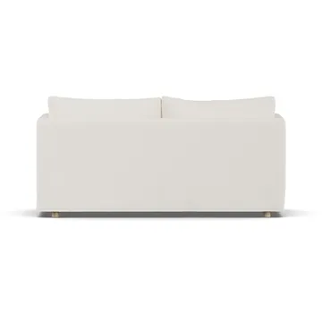 Linnevik sofa - Jump off white 1954-hvitoljet eik, 2-seters, med skjørt - 1898