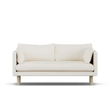 Linnevik sofa - Jump Off White 1954-hvitoljet eik, 2-seters - 1898