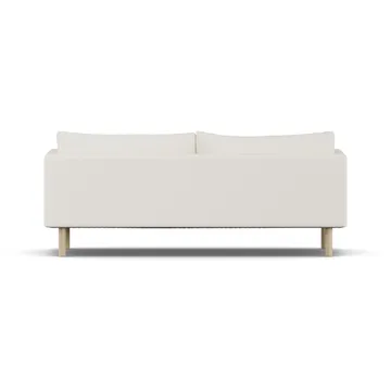 Linnevik sofa - Jump Off White 1954-hvitoljet eik, 3-seters, uten skjørt - 1898