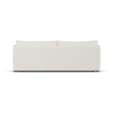 Linnevik sofa - Jump off white 1954-hvitoljet eik, 4-seters, med skjørt - 1898