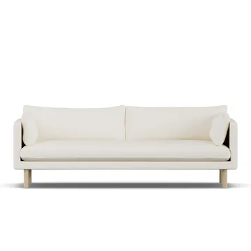 Linnevik sofa - Jump Off White 1954-hvitoljet eik, 4-seters - 1898