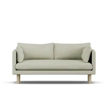 Linnevik sofa - Luiza Beige 3981-hvitoljet eik, 2-seters - 1898