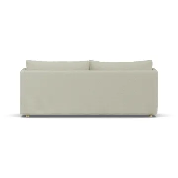 Linnevik sofa - Luiza Beige 3981-hvitoljet eik, 3-seters, med skjørt - 1898