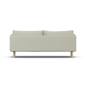 Linnevik sofa - Luiza Beige 3981-hvitoljet eik, 3-seters, uten skjørt - 1898