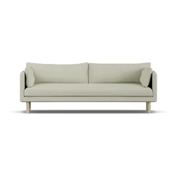 Linnevik sofa - Luiza Beige 3981-hvitoljet eik, 4-seters, uten skjørt - 1898
