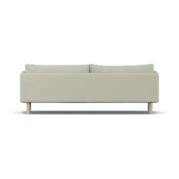 Linnevik sofa - Luiza Beige 3981-hvitoljet eik, 4-seters, uten skjørt - 1898
