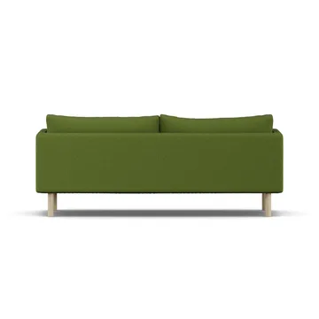 Linnevik sofa - Luiza Green 3975-hvitoljet eik, 3-seters, uten skjørt - 1898