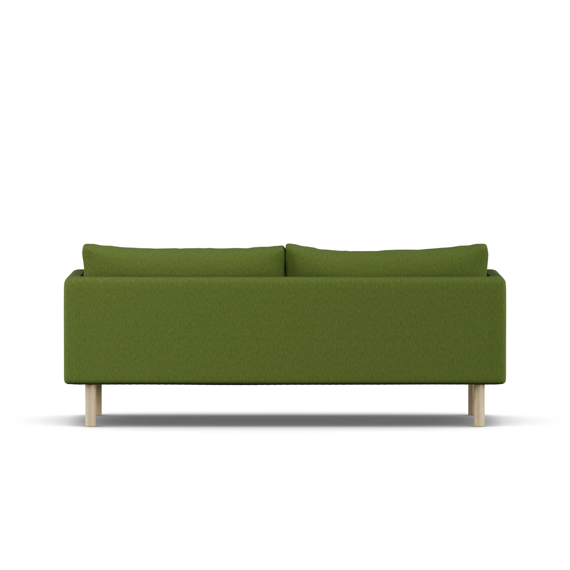 Linnevik sofa, Luiza Green 3975-hvitoljet eik, 3-seters 1898