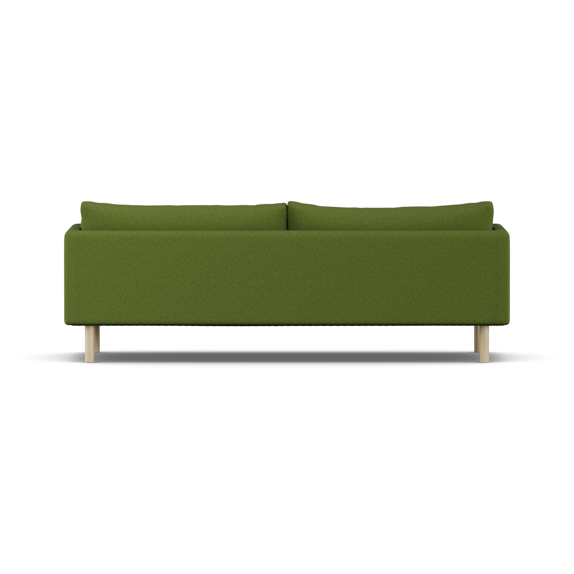 Linnevik sofa, Luiza Green 3975-hvitoljet eik, 4-seters, uten skjørt 1898