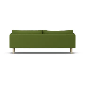 Linnevik sofa - Luiza Green 3975-hvitoljet eik, 4-seters, uten skjørt - 1898