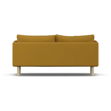 Linnevik sofa - Luiza Mustard 3972-hvitoljet eik, 2-seters, uten skjørt - 1898
