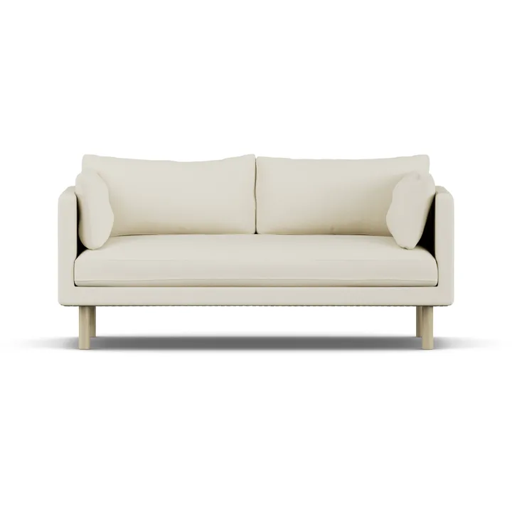 Linnevik sofa - Oslo Nature 1540-hvitoljet eik, 2-seters, uten skjørt - 1898