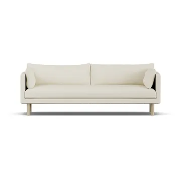 Linnevik sofa - Oslo Nature 1540-hvitoljet eik, 4-seters, uten skjørt - 1898
