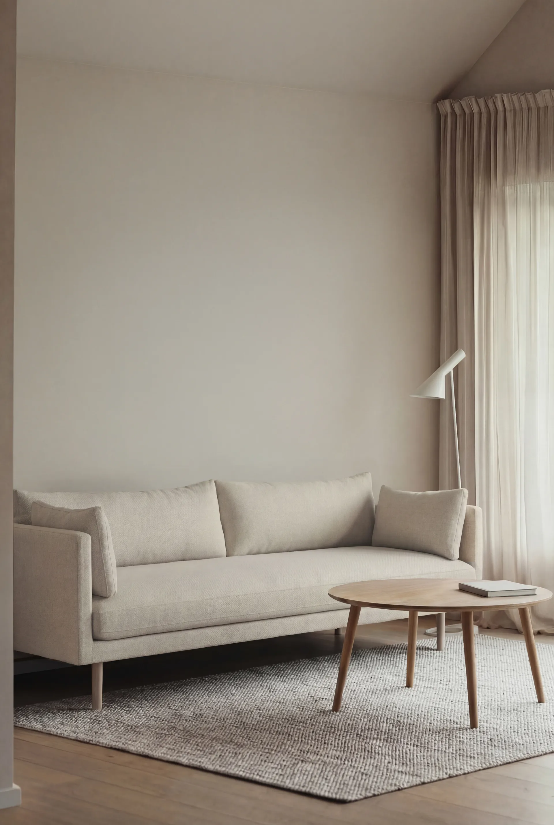 Linnevik sofa, Oslo Nature 1540-hvitoljet eik, 4-seters 1898