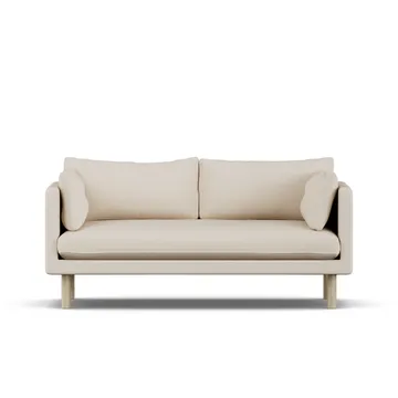 Linnevik sofa - Same Beige 6670-hvitoljet eik, 2-seters - 1898