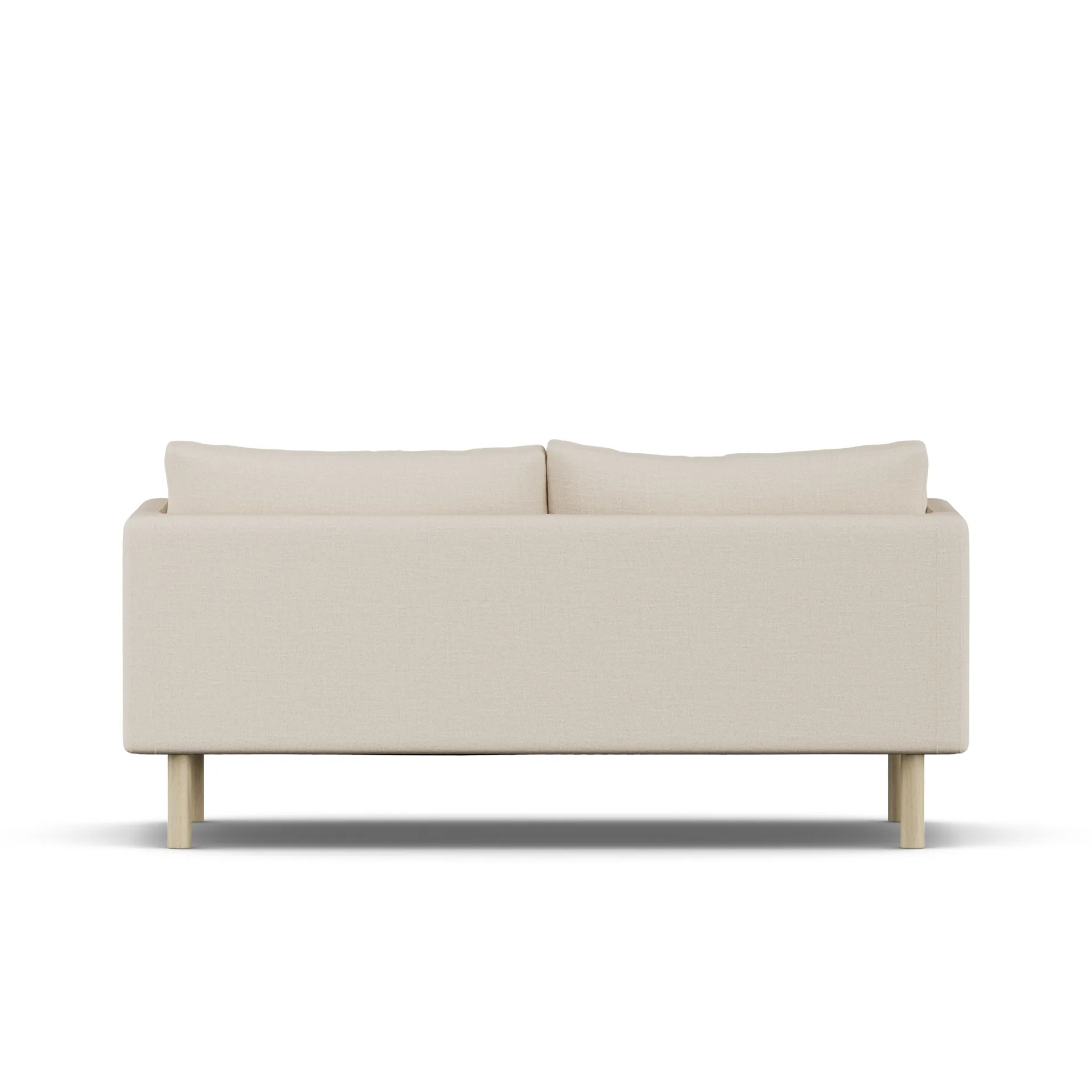 Linnevik sofa, Same Beige 6670-hvitoljet eik, 2-seters 1898