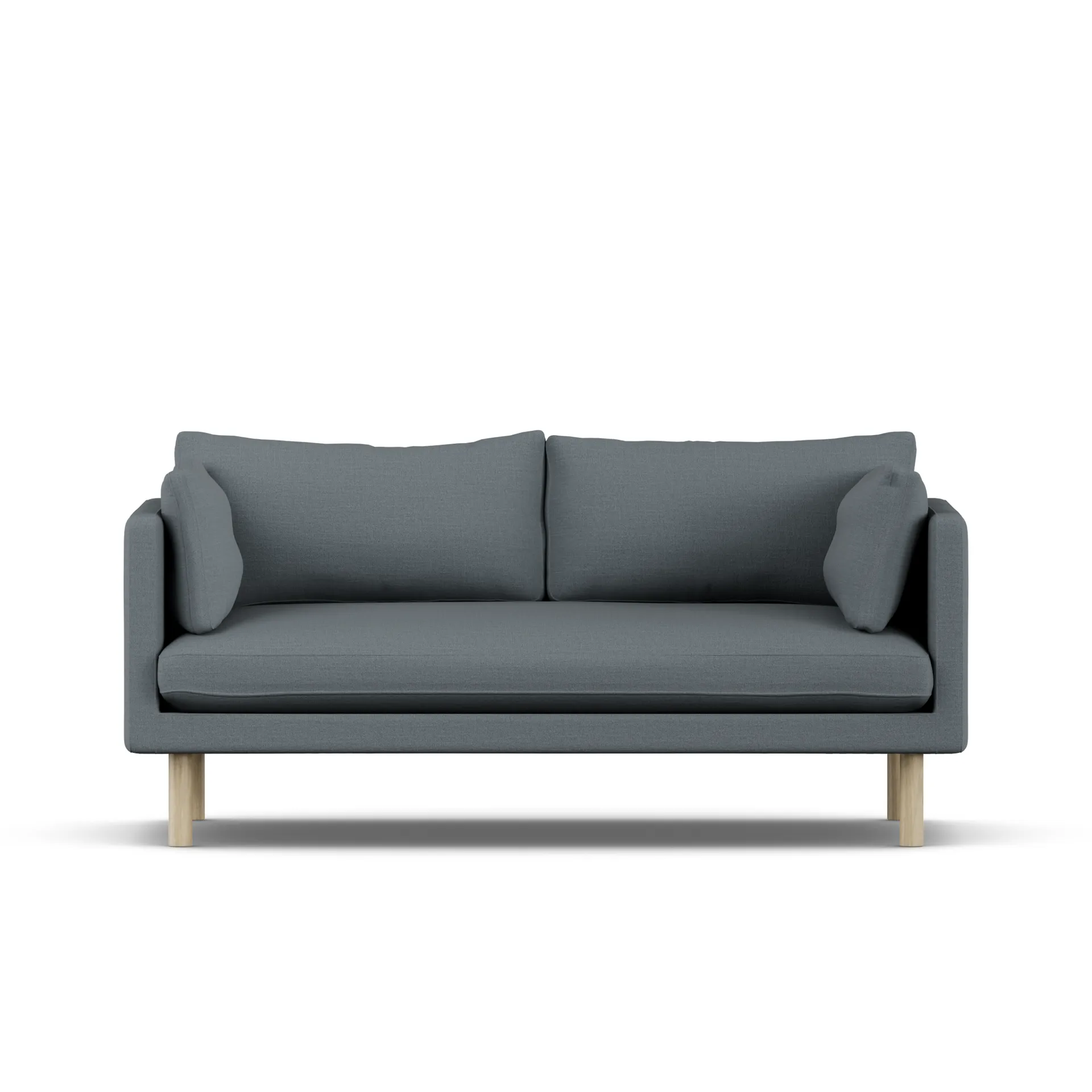 Linnevik sofa, Same Blue 6678-hvitoljet eik, 2-seters 1898