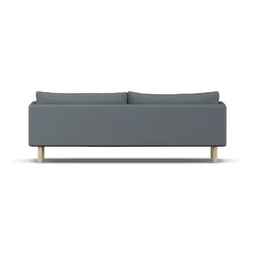 Linnevik sofa - Same Blue 6678-hvitoljet eik, 4-seters, uten skjørt - 1898