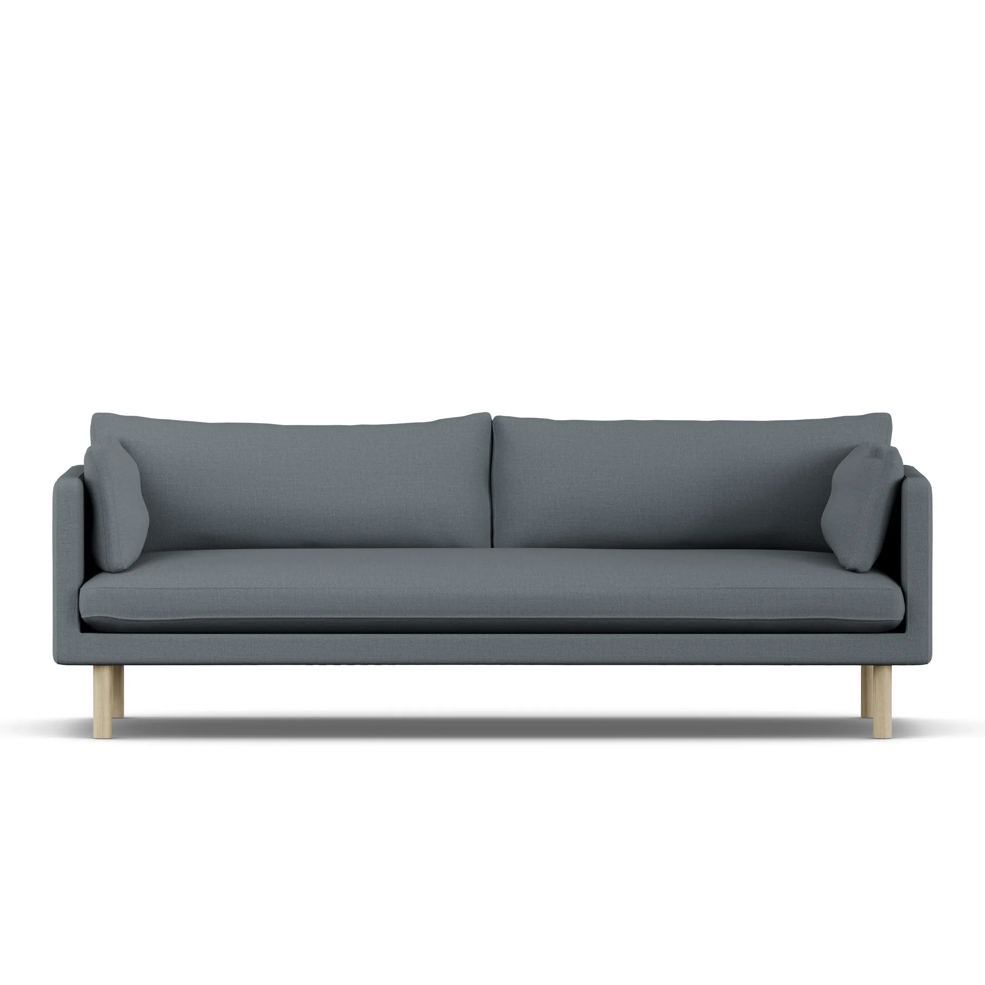 Linnevik sofa, Same Blue 6678-hvitoljet eik, 4-seters 1898