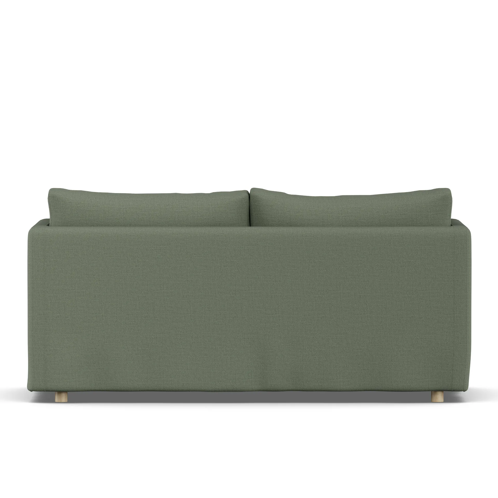 Linnevik sofa, Same Forest 6677-hvitoljet eik, 2-seters, med skjørt 1898