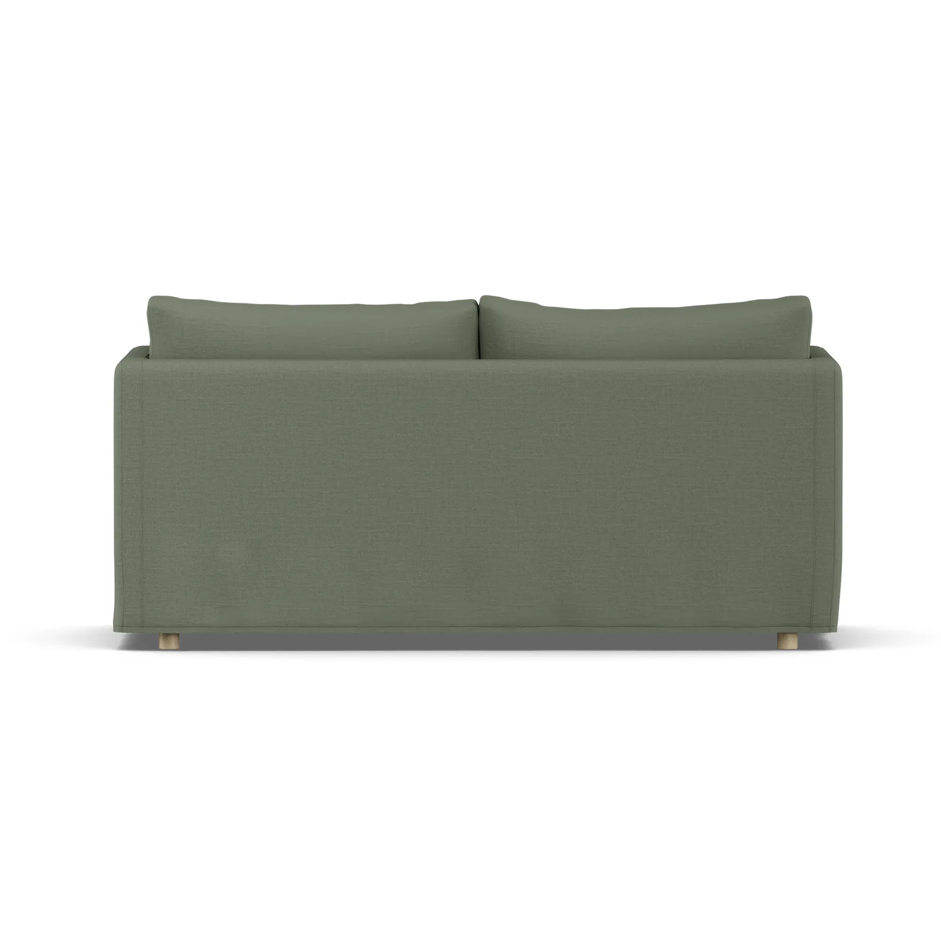 Linnevik sofa, Same Forest 6677-hvitoljet eik, 2-seters, med skjørt 1898