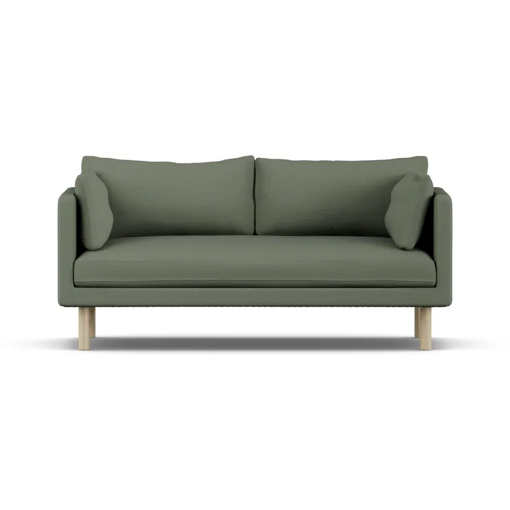 Linnevik sofa - Same Forest 6677-hvitoljet eik, 2-seters, uten skjørt - 1898