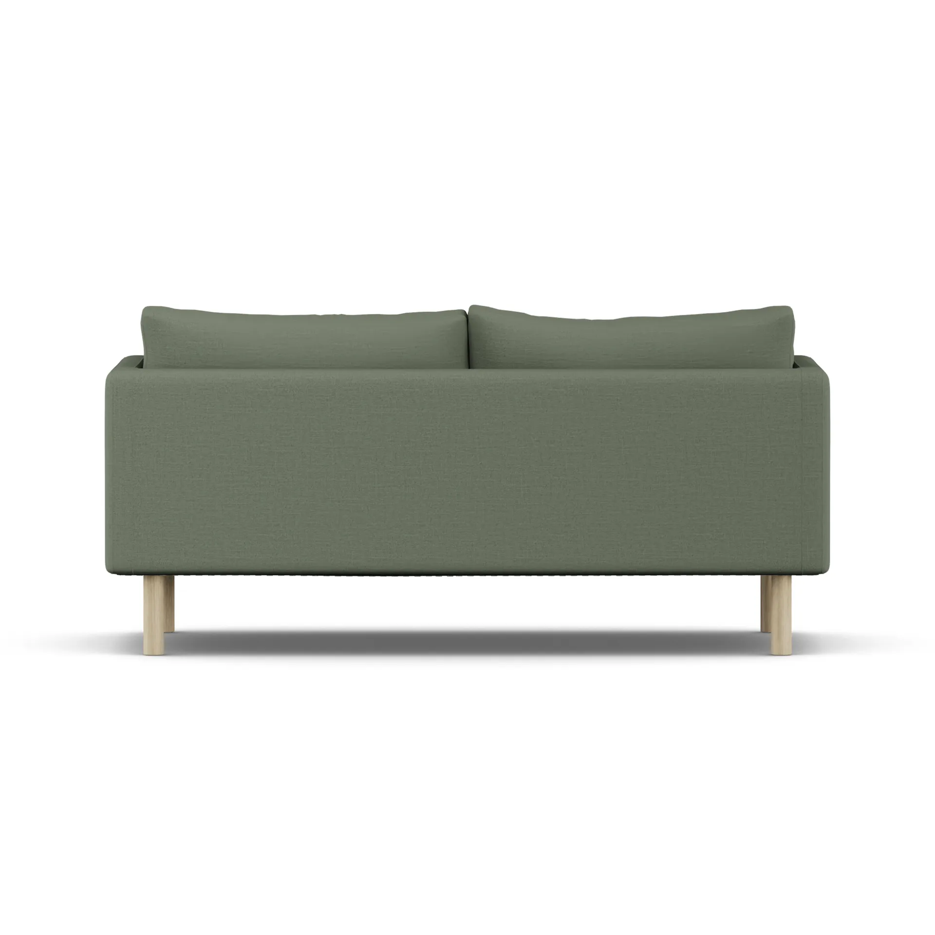 Linnevik sofa, Same Forest 6677-hvitoljet eik, 2-seters, uten skjørt 1898