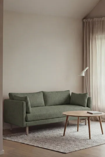 Linnevik sofa - Same Forest 6677-hvitoljet eik, 2-seters, uten skjørt - 1898