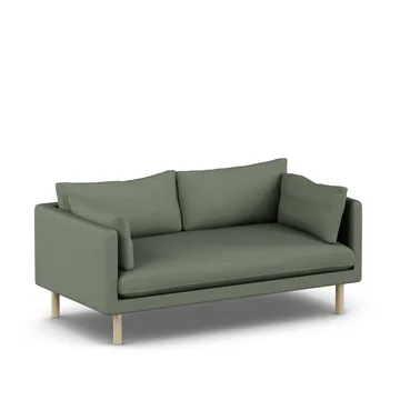 Linnevik sofa - Same Forest 6677-hvitoljet eik, 2-seters - 1898