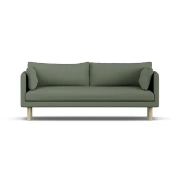 Linnevik sofa - Same Forest 6677-hvitoljet eik, 3-seters, uten skjørt - 1898