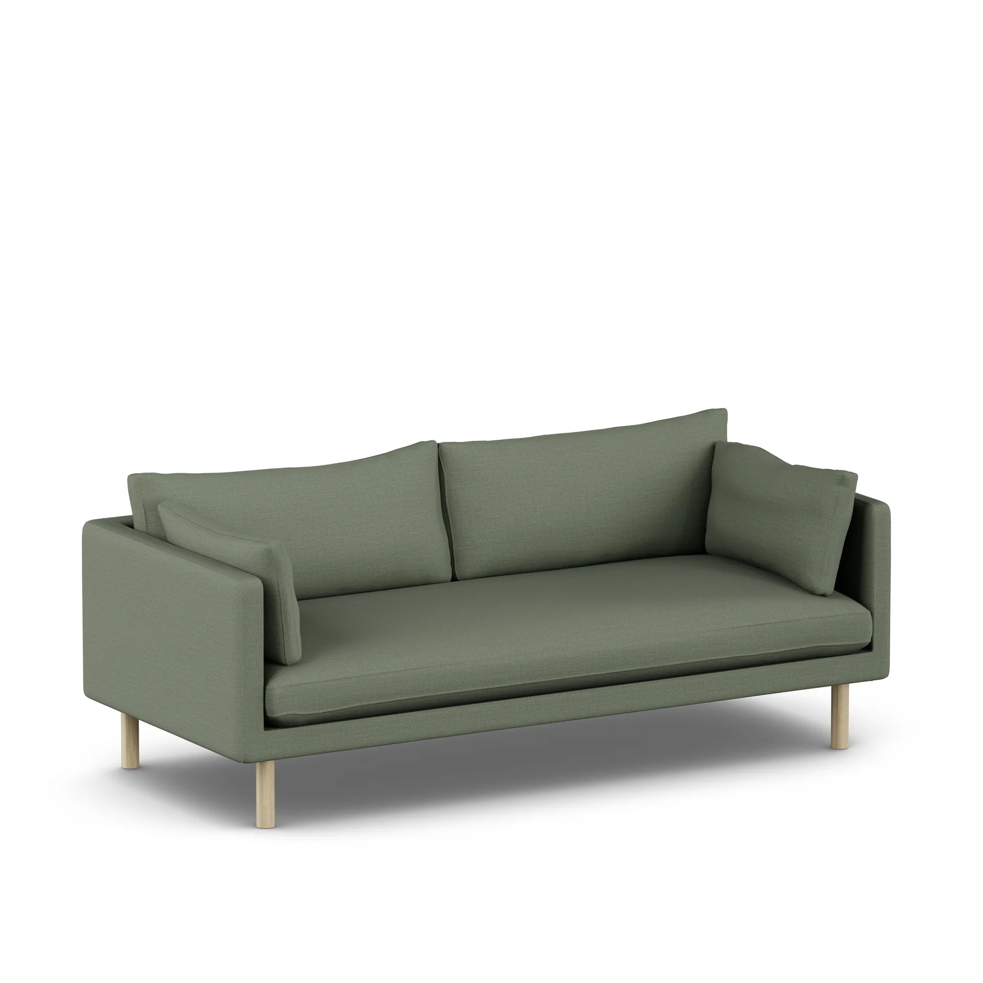 Linnevik sofa, Same Forest 6677-hvitoljet eik, 3-seters 1898