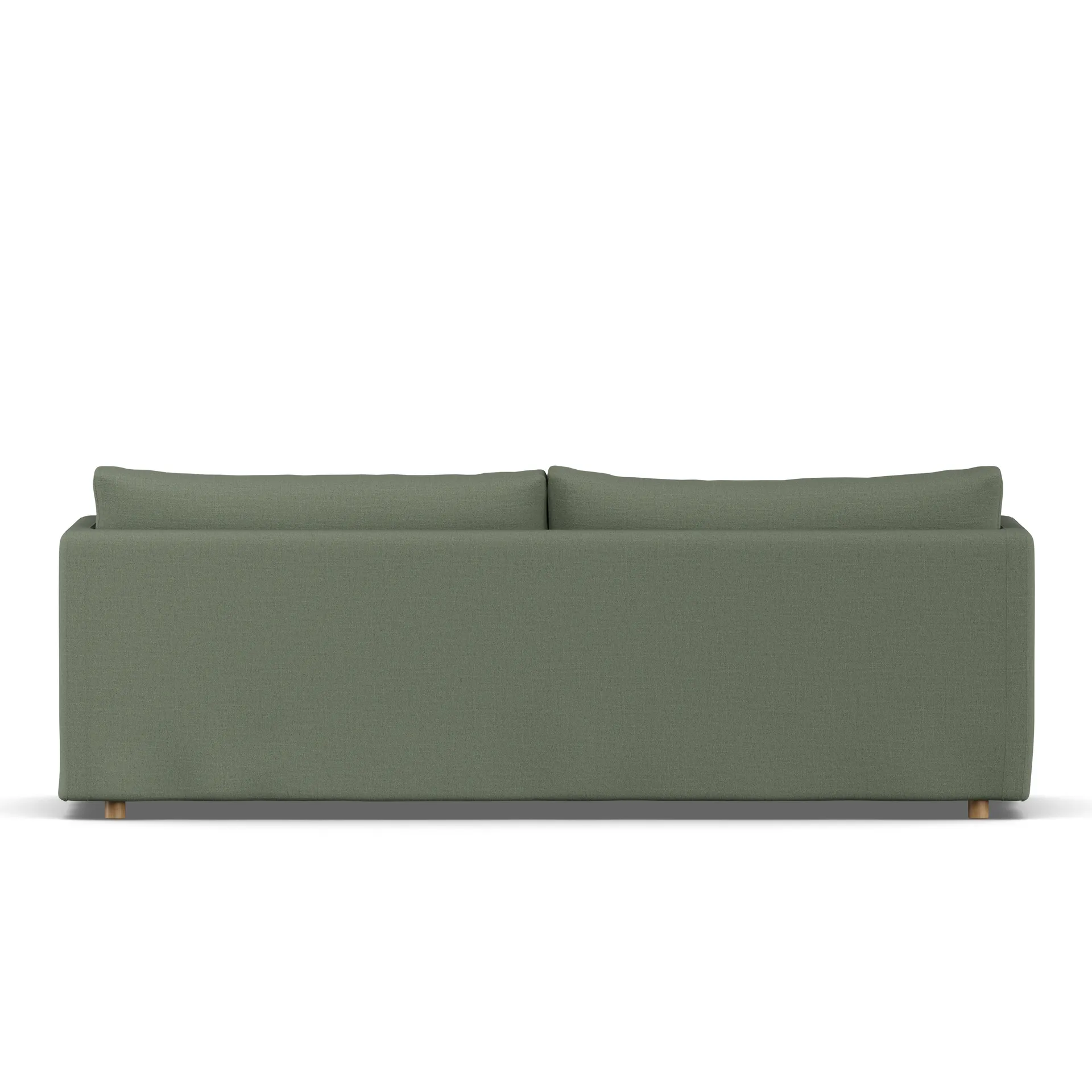 Linnevik sofa, Same Forest 6677-hvitoljet eik, 4-seters, med skjørt 1898
