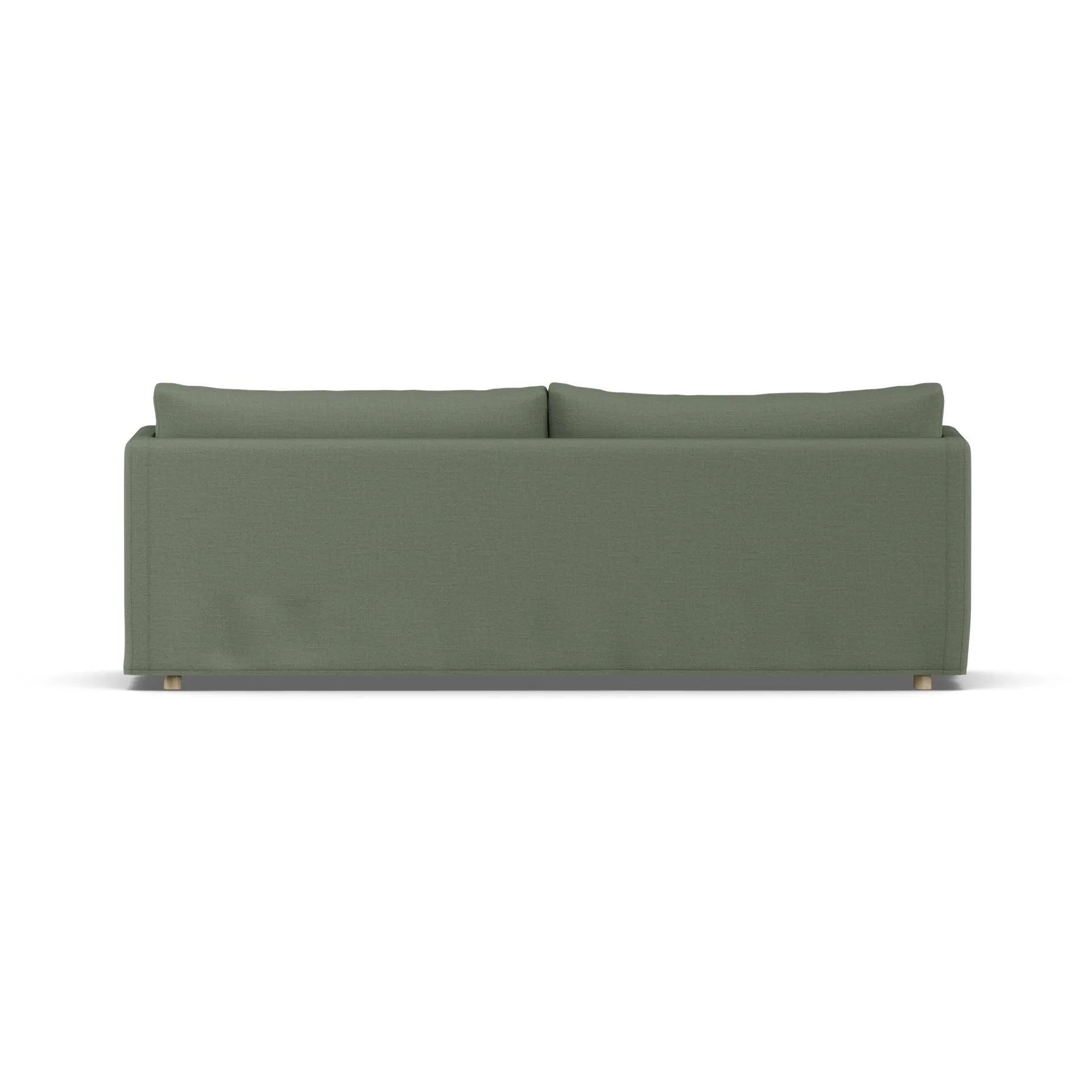 Linnevik sofa, Same Forest 6677-hvitoljet eik, 4-seters, med skjørt 1898