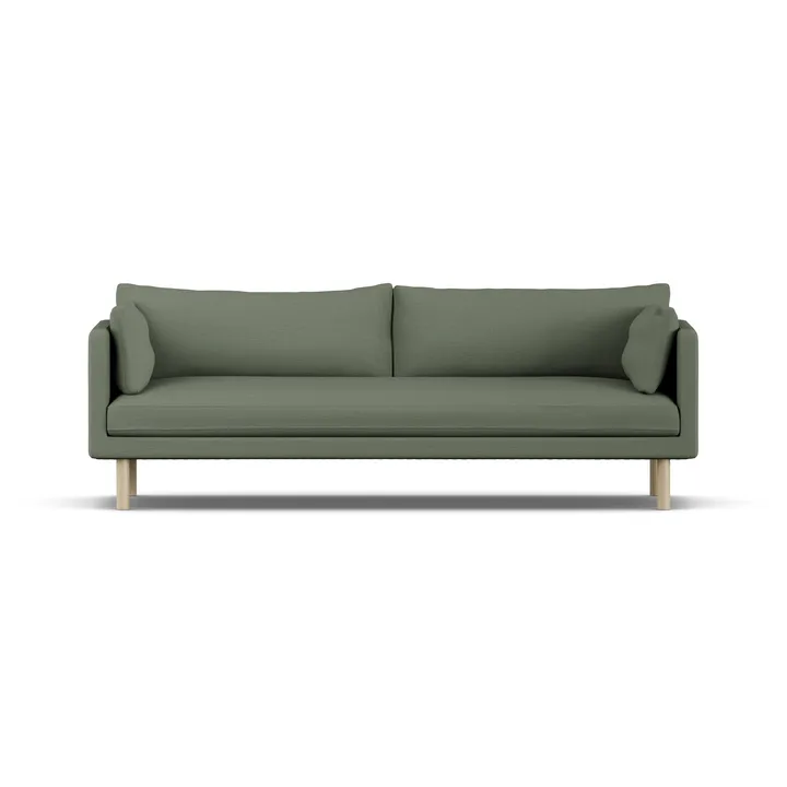 Linnevik sofa - Same Forest 6677-hvitoljet eik, 4-seters, uten skjørt - 1898