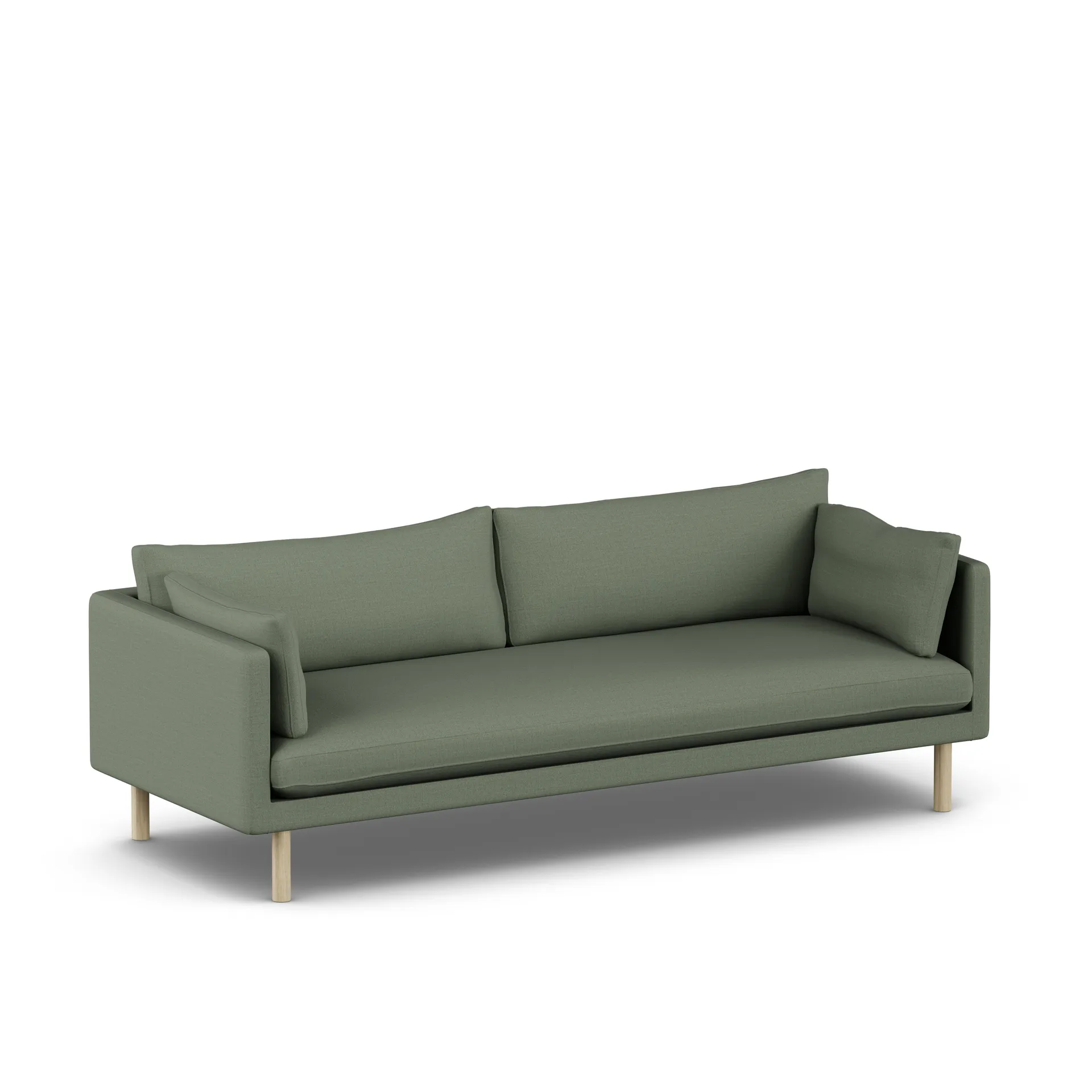 Linnevik sofa, Same Forest 6677-hvitoljet eik, 4-seters 1898