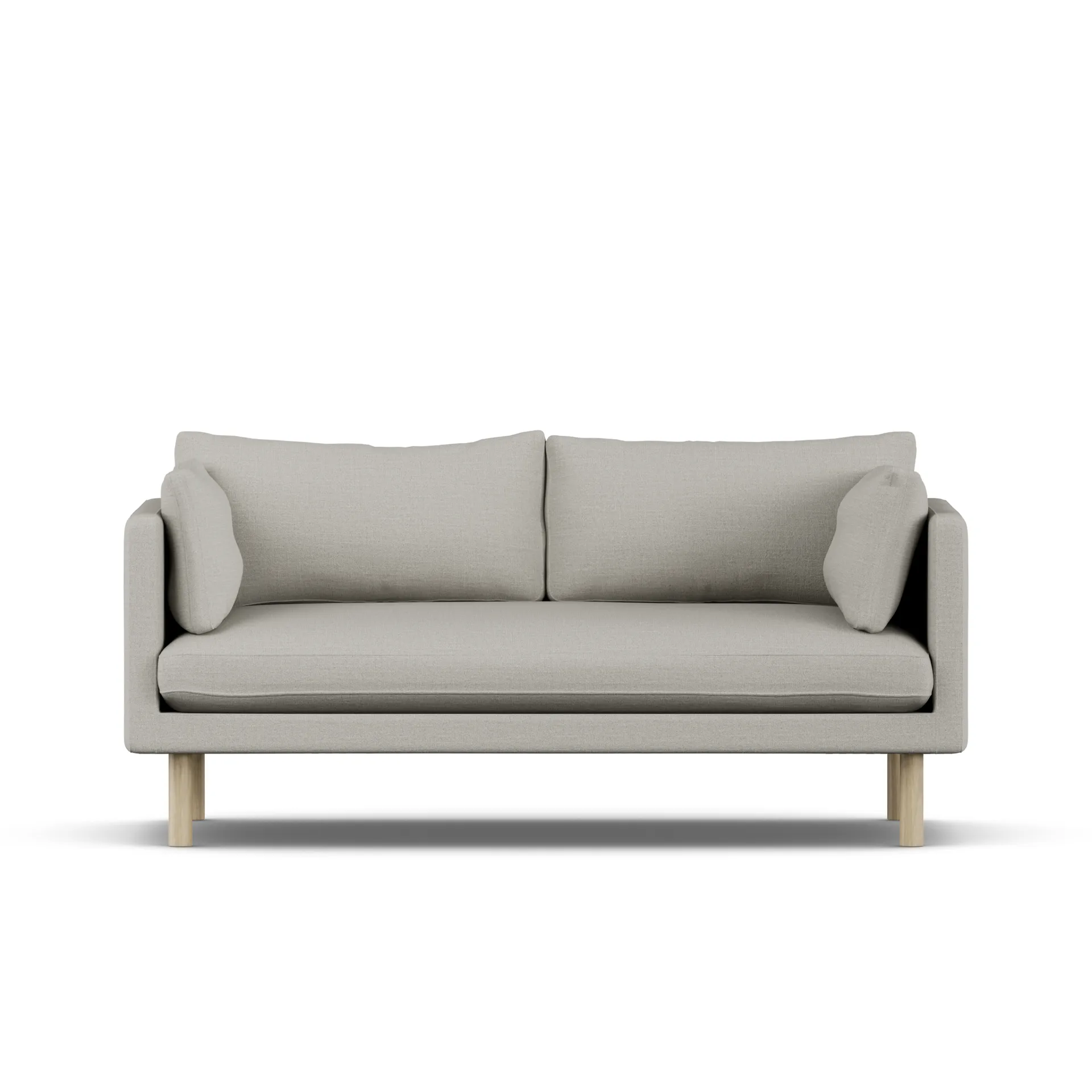 Linnevik sofa, Same Grey 6673-hvitoljet eik, 2-seters 1898