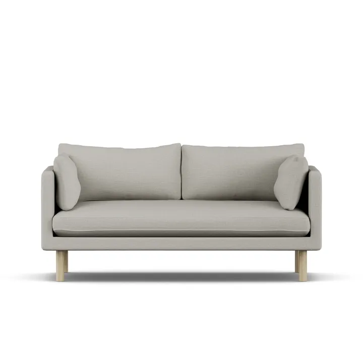 Linnevik sofa - Same Grey 6673-hvitoljet eik, 2-seters - 1898