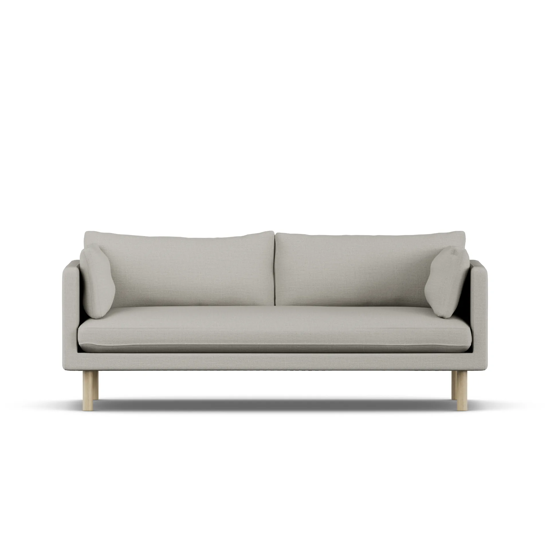 Linnevik sofa, Same Grey 6673-hvitoljet eik, 3-seters 1898