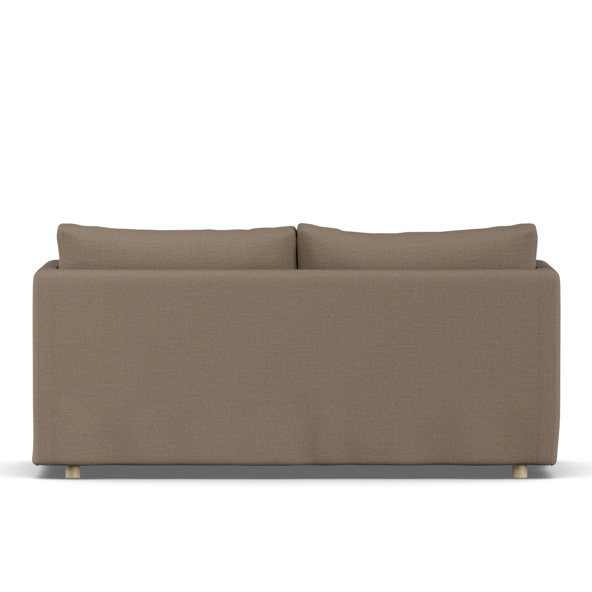 Linnevik sofa, Same Mole 6674-hvitoljet eik, 2-seters, med skjørt 1898