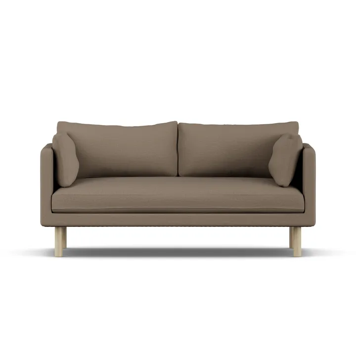 Linnevik sofa - Same Mole 6674-hvitoljet eik, 2-seters, uten skjørt - 1898