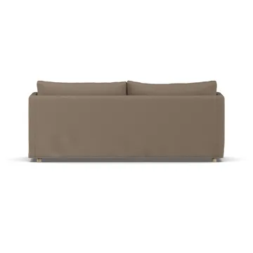 Linnevik sofa - Same Mole 6674-hvitoljet eik, 3-seters, med skjørt - 1898