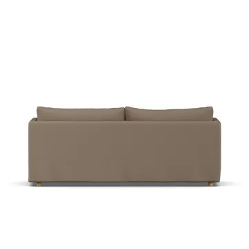 Linnevik sofa - Same Mole 6674-hvitoljet eik, 3-seters, med skjørt - 1898