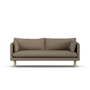 Linnevik sofa - Same Mole 6674-hvitoljet eik, 3-seters - 1898