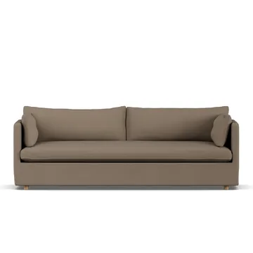 Linnevik sofa - Same Mole 6674-hvitoljet eik, 4-seters, med skjørt - 1898