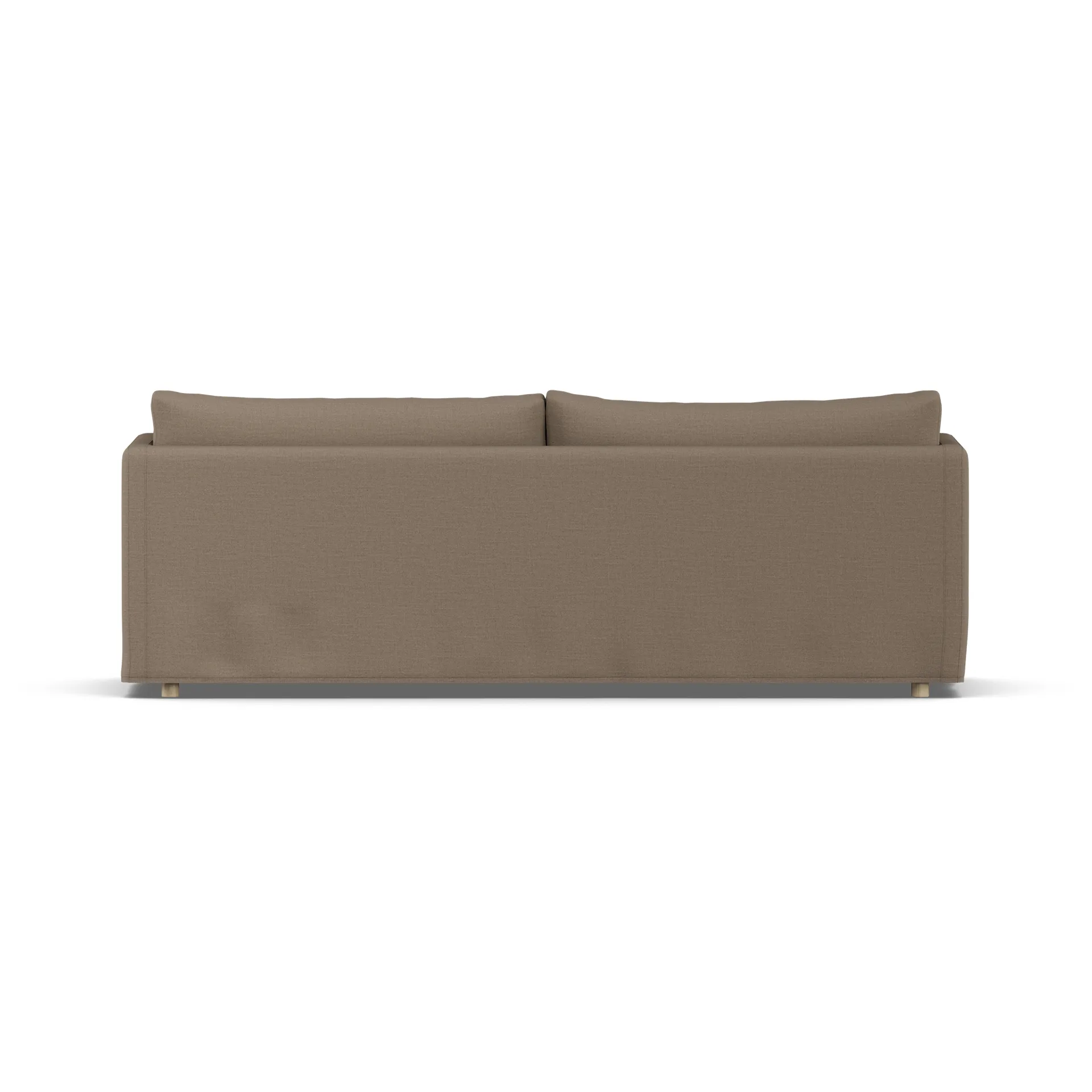 Linnevik sofa, Same Mole 6674-hvitoljet eik, 4-seters, med skjørt 1898